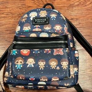 Rare! Loungefly chibi stranger things backpack